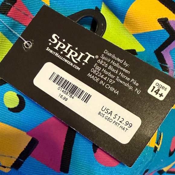 Spirit Multicolor Geometric Hat - Picture 2 of 2